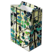 Tiffany Glas in lood Vineyard Grapes Gift Bag Medium Cadeauzakje (Achterkant Gekanteld)