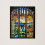 Tiffany Glas in lood Window Puzzle Legpuzzel (Verticaal)