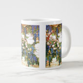 Tiffany Glas in lood Wisteria Jumbo Mok (Voorkant rechts)