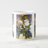 Tiffany Glas in lood Wisteria Jumbo Mok (Voorkant)