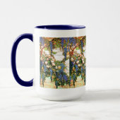 Tiffany Glas in lood Wisteria Mok (Links)