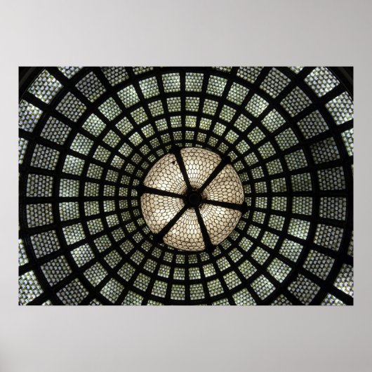 Tiffany Glass Dome Poster (Voorkant)