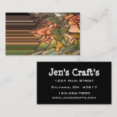 Tiffany Glass Visitekaartje (Voorkant / Achterkant)