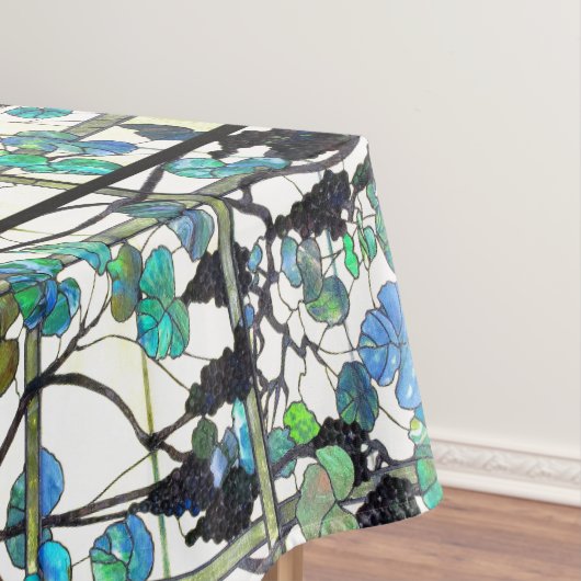 Tiffany Grapes Vineyard Glas in lood Tablecloth Tafelkleed (Voorbeeld)