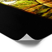 Tiffany Guiding Angel Stain Glass Poster (Hoek)