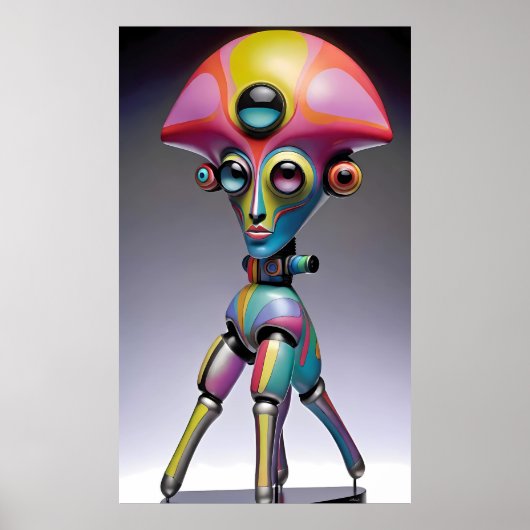 Tiffany Imp Ken Gage Pop Surrealisme Poster (Voorkant)