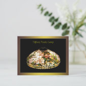 Tiffany Lamp Fine Art Excellence Briefkaart (Staand voorkant)