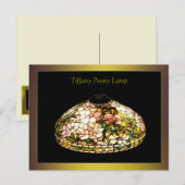 Tiffany Lamp Fine Art Excellence Briefkaart (Voorkant / Achterkant)
