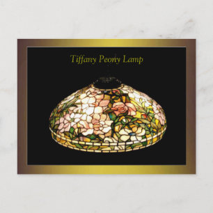 Tiffany Lamp Fine Art Excellence Briefkaart