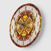 Tiffany Lamp Symmetry Grote Klok (Hoek)