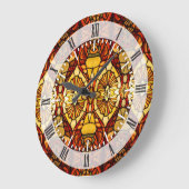 Tiffany Lamp Symmetry Grote Klok (Hoek)