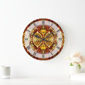 Tiffany Lamp Symmetry Grote Klok (Huis)