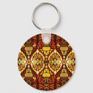 Tiffany Lamp Symmetry Sleutelhanger