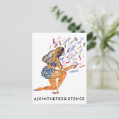 Tiffany Mallery briefkaart (Staand voorkant)