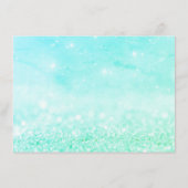 Tiffany Mint Glitter Makeup Certificate Gift (Achterkant)