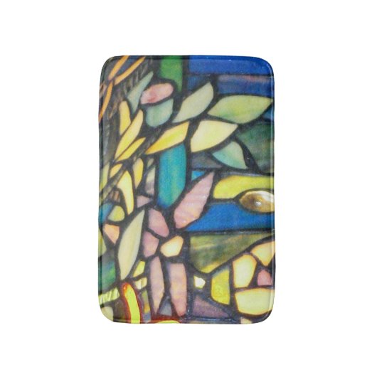 Tiffany Mosaic Badmat (Voorkant Verticaal)
