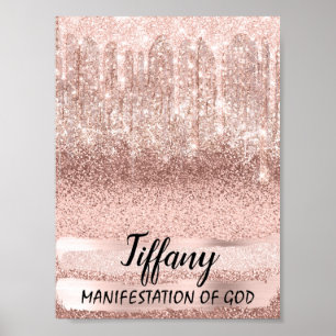 Tiffany Naam Betekenis Verjaardagscadeau 16e Bruid Poster
