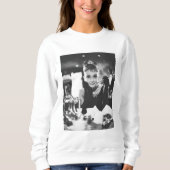 Tiffany ontbijt - witte trui voor vrouwen (Voorkant)