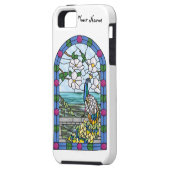 Tiffany Peacock iPhone 5 Case-Mate iPhone Case (Achterkant Links)