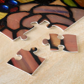 Tiffany Sluit Glas in lood lamp Shade Legpuzzel (Zijkant)