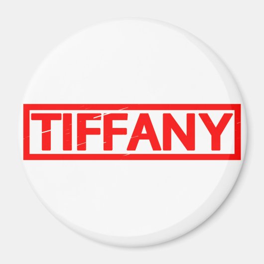 Tiffany Stamp Magneet (Voorkant)