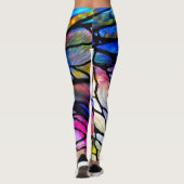Tiffany-stijl Glas in lood Leggings (Achterkant)