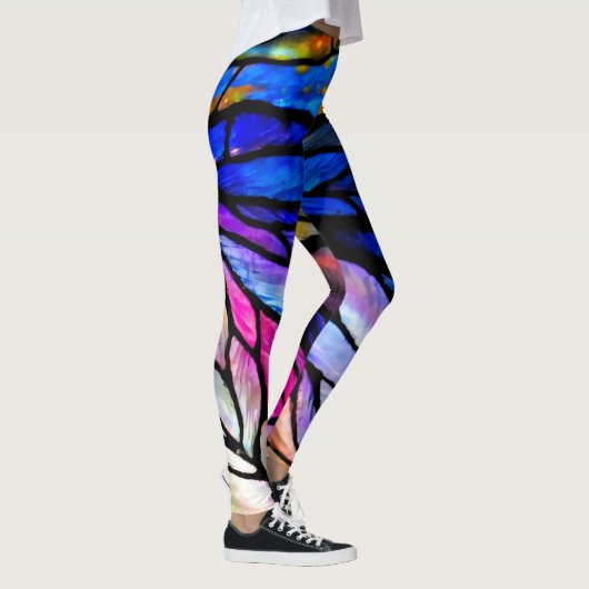Tiffany-stijl Glas in lood Leggings (Rechts)