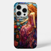 Tiffany stijl Glas in lood magische fee Case-Mate iPhone Case (Achterkant)