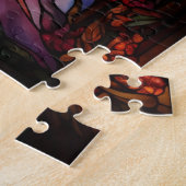 Tiffany stijl Glas in lood magische fee Legpuzzel (Zijkant)