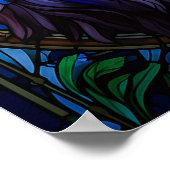 Tiffany-stijl Glas in lood Majestic Lion Poster (Hoek)