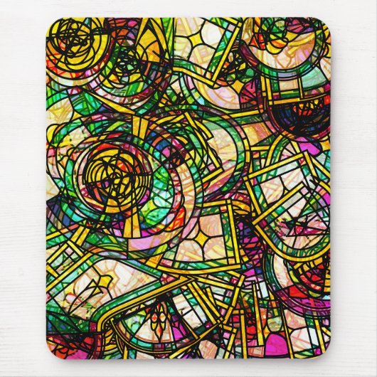 Tiffany Stijl Muismat (Voorkant)