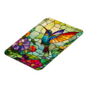 Tiffany-stijl raam met kolibrie magneet (Linkerzijde)