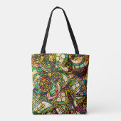 Tiffany Stijl Tote Bag (Achterkant)