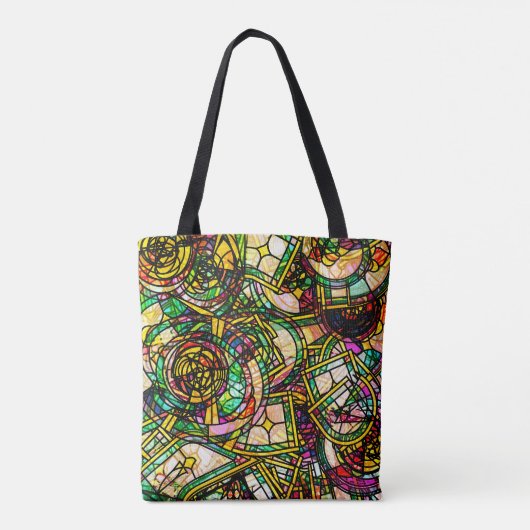 Tiffany Stijl Tote Bag (Achterkant)