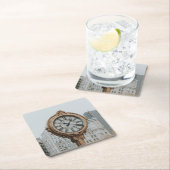 Tiffany Street Clock in New York Kartonnen Onderzetters (Insitu)