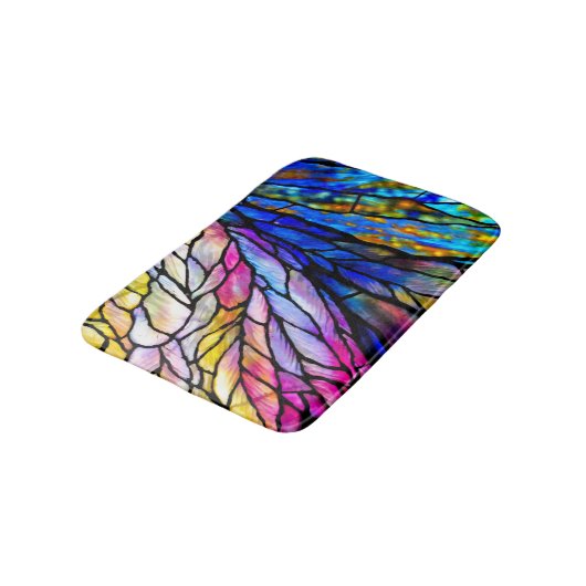 Tiffany Style Glas in lood Bath Mat (Gekanteld)