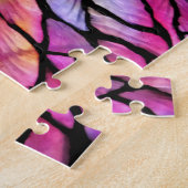 Tiffany Style Glas in lood Jigzaag Puzzle Legpuzzel (Zijkant)