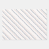 Tiffany Styles Collectie Roos Gold & Navy Blue Inpakpapier Vel (Voorkant)