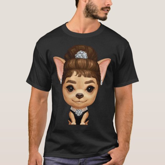 Tiffany The Chihuahua T-shirt (Voorkant)