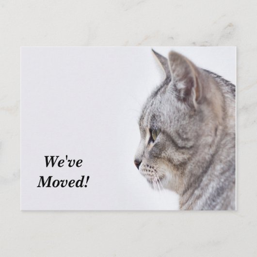 Tiffany We hebben het nieuwe adres Briefkaart verp (Voorkant)