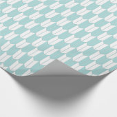 Tiffany & White Japanese Yagasuri Gift Wrap Cadeaupapier (Hoek)