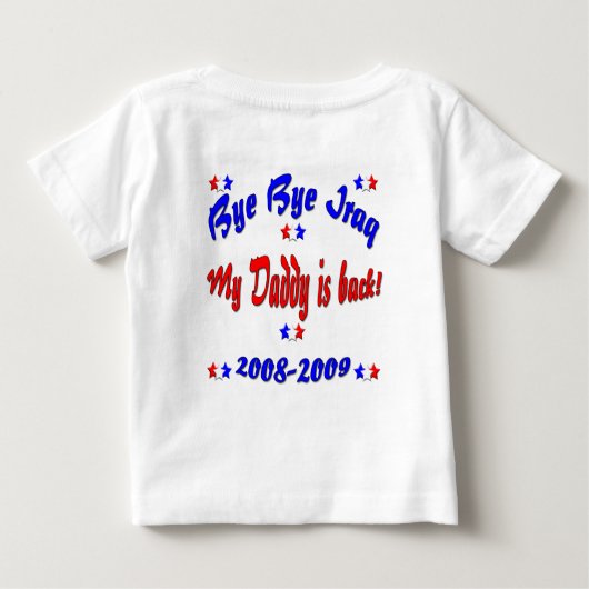 Tiffany's Gepersonaliseerd Welkomstthuis Shirt pap (Achterkant)