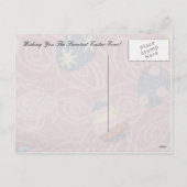 Tiffany's paasBriefkaart Feestdagenkaart (Achterkant)