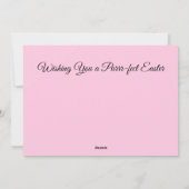 Tiffanys Paasmand - Kat/ Kitten - Plat Kaart (Achterkant)