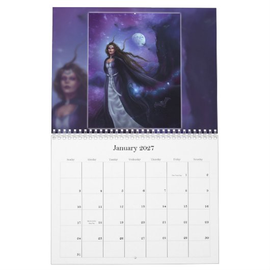 Tiffany's Realm Fantasy Calendar Kalender (Jan 2027)