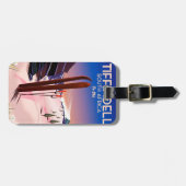 Tiffindell South Africa Ski poster Bagagelabel (Voorkant horizontaal)