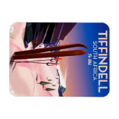 Tiffindell Zuid-Afrika Ski-poster Magneet (Horizontaal)