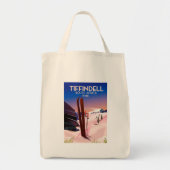 Tiffindell Zuid-Afrika Ski-poster Tote Bag (Voorkant)