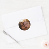TiffKiss-SMsticker Ronde Sticker (Envelop)