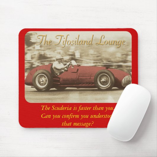 Tifosiland Lounge Mousepad Muismat (Met muis)